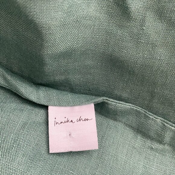 Innika Choo Green Mini Smock Embroidered Dress, One size only - Picture 8 of 16